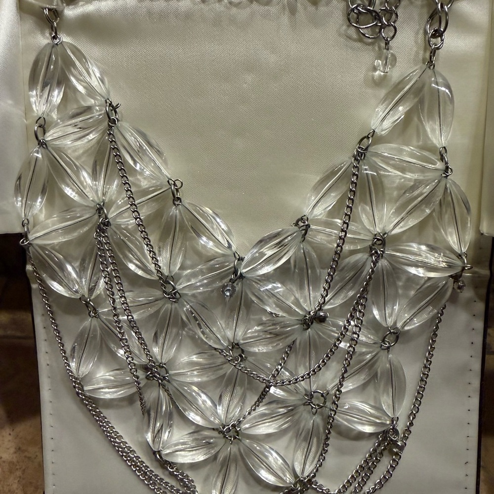 Elegant Silver Chain Necklace